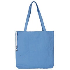 Back of the canvas pet tote showing the zip pocket